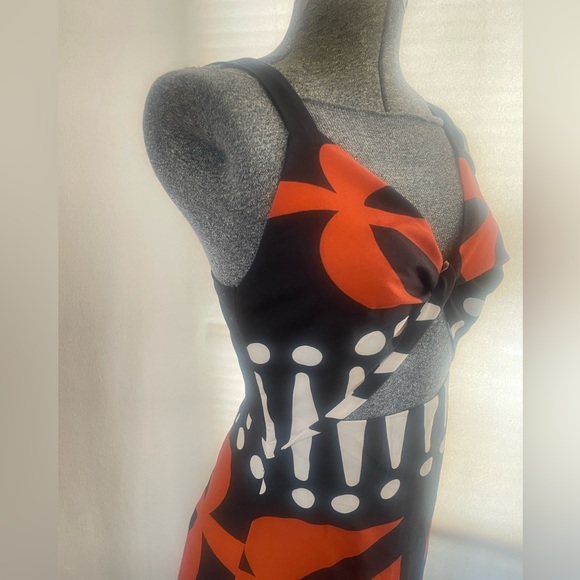 Commense cutout abstract floral maxi NWT - Picture 4 of 11